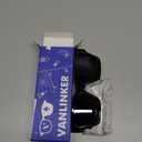 VANLINKER Thick Square Sunglasses for Men Women Retro Chunky Rectangle Shades UV400 Protection VL9731 (C3 - Black)