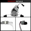 Front Passenger Power Window Regulator with Motor Assembly Compatible For Jeep Liberty KJ 2002-2006 Right Replace 741-527 55360030AM 55360030AB 55360030AG(Ball Stud Style Only)