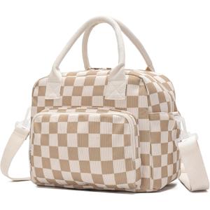Lunch Bag for Women Girls, Cute Insulated Reusable Lunch Box Leakproof Lunch Boxes Portable Lunch Tote Bag Cooler Bag