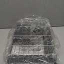 Dish Drying Rack - Small Dish Rack for Kitchen Counter, Stainless Steel Dish Drainer with Utensil Holder and Drainboard (Silver)