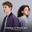 Concert Ear Plugs, 2 Pairs High Fidelity Ear Plugs Noise Reduction with Acoustic Filter  NRR of 22 and 24dB Silicone Ear Plugs for Festival, Nightclub, DJs, Musicians, Noisy Workplace(Purple)