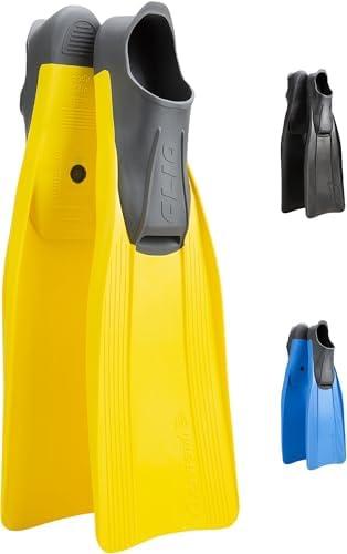 Cressi Full Foot Pocket Fins for Snorkeling, Diving, and Swimming- Light, Comfortable, and Easy to Use- Clio- Made in Italy For Kids