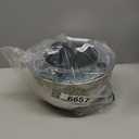 SveBake 5.3Qt Stainless Steel Salad Spinner with Stop Button, BPAFree Vegetable Lettuce Spinner, Transparent Lid & Drainage Hole, NonSlip Base, Dishwasher Safe Fruit Washer