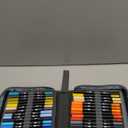 LANRENWENG 100 Colors Duo Tip Brush Markers Art Pen Set, Fine Brush Tip Colored Pens Set with Canvas Bag,Adult Coloring Books Drawing Sketching Calligraphy