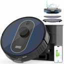 Robot Vacuum and Mop: 5000Pa Robotic Vacuum Self Emptying for 60 Days Hands-Free Cleaning, Self-Charging LiDAR Robot Vacuum Cleaner Alexa/APP Control for Hard Floor, Carpet, Pet Hair