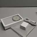 THREEKEY 3 in 1 iPhone 17 Charging Station,MagSafe Charger Compatible, Qi2 25W MFi Certified Wireless Charger Stand for iPhone 17/16/15/14/13/12, Apple Watch, AirPods(45W Adapter Included) (Sand)