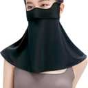 BENEUNDER UV Sun Protection Face Cover/Neck Gaiter Scarf UPF50+ Breathable Cooling for Summer Outdoor Activities Reusable