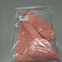 SOUWINEMYI Womens Cap Sleeve T Shirts V Neck Casual Tops Oversized TShirt Summer Trendy Lightweight Loose Fit Basic Tees (Pink,S)