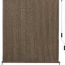 SEEYE Outdoor Sunshade Roller Shades 6' W x 8' H, Cordless Roll Up Shade Blinds Privacy Screen with 90% UV Protection, Exterior Patio Shade Cloth for Porch Pergola Balcony Backyard Windows, Mocha