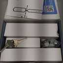 TEEHO TE002 Fingerprint Door Lock - Keyless Entry Door Lock - Electronic Keypad Deadbolt - Smart Locks for Front Door - Auto Lock - Easy Installation - Satin Nickel