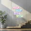 4 Pieces Girls Room Decor, Butterfly You Are Kind Bedroom Decor, Toddler Girl Room Decorations, Inspirational Kids Nursery Room Playroom Room Wall Art-02