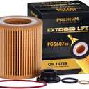 Premium Guard Extended Life Oil Filter up to 10k Miles PG5607EX | Fits 2007-2018 BMW X5, 2007-2013 328i, 2013-2017 X3, 2013-2016 328i xDrive, 2007-2015 335i, 2008-2016 535i, 2012-2015 X1