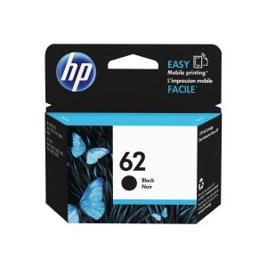 HP 62 Black Noir Cartridge Printers | Works with Printer Series: OfficeJet 9010, Pro 9020 | Eligible for Instant Ink | 3HZ99AN