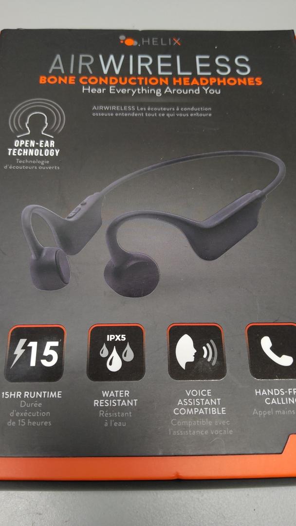 Helix Air Wireless Bone Conduction Headphones w/ OPEN EAR TECHNOLOGY Experience