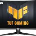 ASUS TUF Gaming 31.5 1440P Curved HDR Gaming Monitor (VG32WQ3B) QHD (2560 x 1440), 180Hz, 0.5ms, 1500R, Extreme Low Motion Blur, FreeSync, 90% DCI-P3, Shadow Boost, DisplayWidget