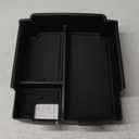 TOPINSTALL 2025 Upgraded Tray Compatible with Ford Bronco 2025 4-Door Automatic Transmission, Full Size Bronco Center Console Organizer Armrest Box Black (Not for 2-Door & Bronco Sport)