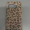 iCoverCase Compatible with Google Pixel 9a Case with Card Holder, Wallet Phone Case for Women Men [RFID Blocking] PU Leather Protective Wallet Case for Pixel 9a (Beige Leopard)