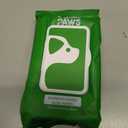 Unscented Pet Grooming Wipes - Natural Bamboo Fiber - Cleansing Wipes for Dog & Cat - Soft & Caring for Sensitive Skin - Durable & Tear Resistant for Paw, Coat & Bum Freshening - 100 Count