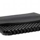 Black Royal Seat Cushion - Seat Cushion for The Car Or Office Chair - Temperature Neutral Grid
