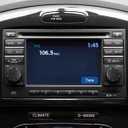 Radio Knob Button Volume Stereo Tuner, Stereo Audio Volume Radio Tuner Control Switch Knob Ring for Nissan for Qashqai for Juke for X-Trail for Note and for Micra models (Injection molding process)