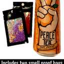 Best Tea Diversion Safe Tea Can Safe 16 oz Orange Peach Secret Security Stash with 2 Smell Proof Bags Large Hidden Compartment Compatible Replacement for and MFG by The Coca Cola Co to Hide Valuables