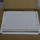 LAPTAIN Desktop File Sorter with 4 Adjustable Shelves for Home and Office, Paper Letter Tray Organizer Wall Mount, White