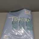 TILLYOU Baby Crib Sheets for Boys Girls, Super Soft Toddler Bed Sheets, 2 Pack Sheets for Standard Crib Mattress 28x52in, Little Blues Fish