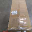 LITTLE TREE 63 Inches Long Console Table, 2-Tier Farmhouse Sofa Table Behind Couch, Large Narrow Entryway Table for Living Room, Wooden Hallway Foyer Table with Heavy Duty Base, Rustic Brown and Grey