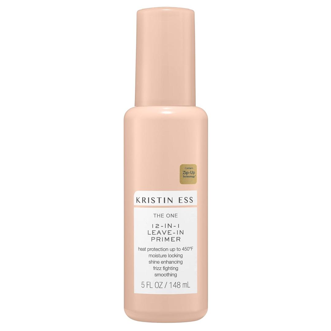 Kristin Ess 12-in-1 Leave-In Conditioner & Heat Protectant Spray Heat Protection 450F - Blow Dry + Flat Iron Dry Damaged Hair Protect + Repair - Anti-Frizz Detangler - Color Safe Heat Protectant
