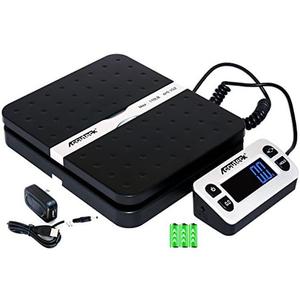 Amazon.com : ACCUTECK ShipPro 110lbs x 0.1 oz. Digital Shipping Postal Scale, Black (W-8580-110-Black) : Office Products