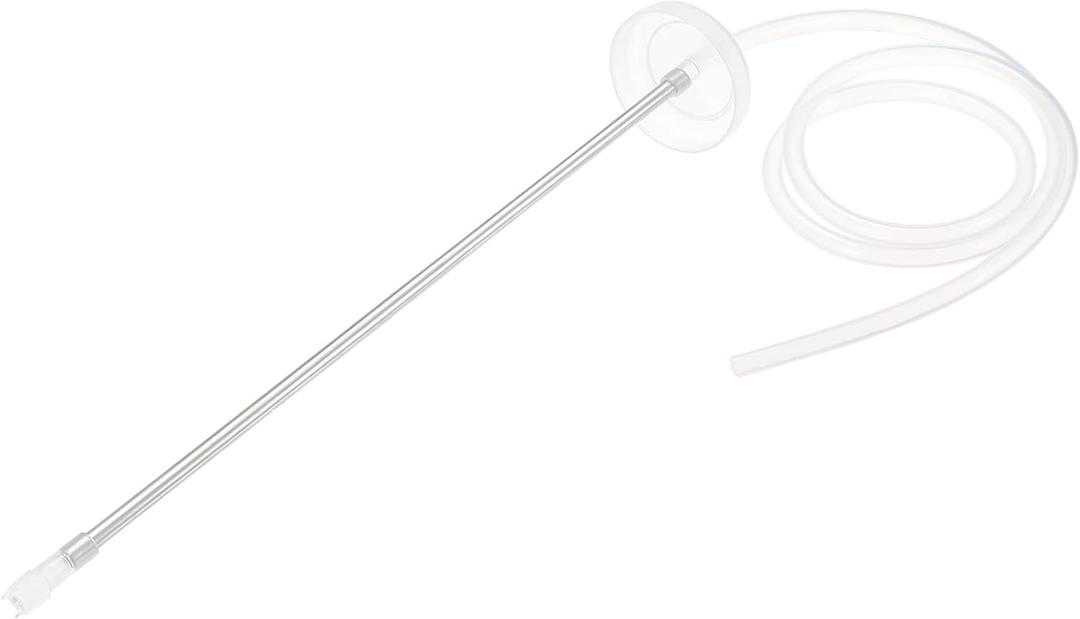 MECCANIXITY Silicone Tubing Hose, Water Pump Silicone Tubing Clear Inner Dia 6mm L1.4m for Water Dispenser with Stainless Extended Filter Inlet Pipe MECCANIXITY Silicone Tubing Hose, Water Pump Silicone Tubing Clear Inner Dia 6mm L1.4m for Water Dispenser with Stainless Extended Filter Inlet Pipe