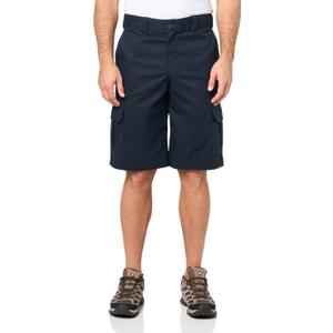 Dickies Mens Flex Relaxed Fit Cargo Shorts, 13" (Blue)