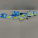azuza Dog Collar with Bow Tie, Soft and Comfortable Adjustable Bowtie Dog Collar for Large Dogs (L, Yellow Duck) (L - Neck: 18-26 inch)