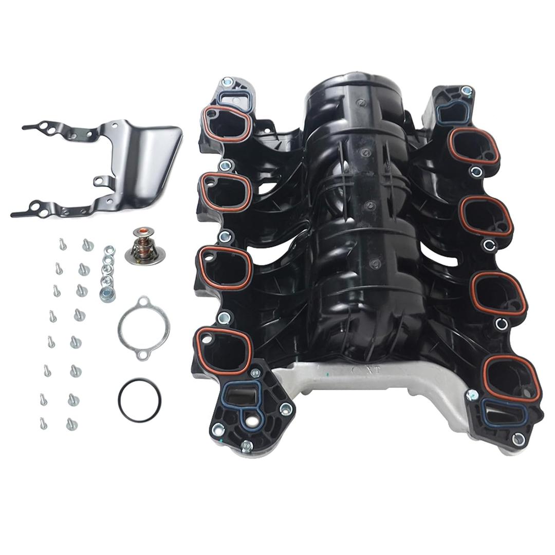 615-175 Upper Intake Manifold Kit Fits for 2001-2011 Crown Victoria Explorer Lincoln Town Car Mercury Grand Marquis Mountaineer V8 4.6L Replacement# 3W7Z9424AA