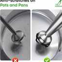 Immersion Blender Handheld 1100W 3 in 1 Corded Stick Hand Blenders for Kitchen with Trigger Speed Control, with Whisk, Milk Frother Attachemnts, Perfect Emulsifier for Soup, Smoothie, Puree