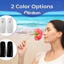 Automatic Air Freshener Spray Dispenser (2-Pack) Wall Mounted or Free Standing, Commercial and Home Use, Multiple Time Scent/Mist Release Settings for Room/Restroom Sprayer (White)