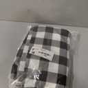 Smiry 5 Foot Picnic Table Cloth, Flannel Backed Fitted Vinyl tablecloths, 60" x 30"