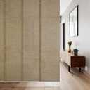 Replacement Fabric Panels, 4-Pack, Natural Woven, Mountain Oak, 23"W x 96"H