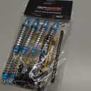 INJORA RC Shock Absorber Oil Adjustable Damper Set with Springs for 1/10 RC Truck Crawler Axial SCX10 TRX4 D90 (90mm)
