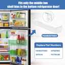 MAN62570801 Refrigerator Door Shelf Bin Compatible With LG Kenmore Refrigerator Parts Replacement Fridge Door Shelf LTCS24223S LTCS24223D LTWS24223S LRTLS2403S Fridge Door Basket Right