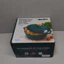 Mueller DuraCast 6 Quart Enameled Cast Iron Dutch Oven Pot with Lid, Heavy-Duty, Oven Safe up to 500 F & Across All Cooktops, Wedding Registry Ideas & Gifts, Emerald