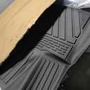 Rongtaod Floor Mats Compatible with 2024 2025 Toyota Grand Highlander Cargo Mat Cargo Liner Trunk Mat Back Seat Cover Protector Grand Highlander Accessories (Trunk Mat with Backrest Mat+Floor Mats) (Floor Mats Full Set(5pcs))