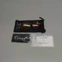 Cyxus Blue Light Glasses for Men Women Reduce Eye Strain UV Blocking for Computer Screen 8082 (261-orange Lens)