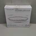 Getstar Ceramic Pie Pan, 9 inch Pie Dish for Baking, Non-Stick, Oven & Dishwasher Safe, Farmhouse Decor Quiche Baking Dish, Pie Plate, Deep Dish Pie Pan (Embossed Dots)