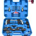 Camshaft Alignment Timing Tool Kit, Compatible with BMW N20 N26 Engine, with Flywheel Holder Tool & Balance Shaft Tool & Fuel Injector Install Removal Tool, with Gloves (23PC)