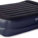 Intex Pillow Dura-Beam Series Rest Raised Airbed with Internal Pump (2020 Model)