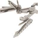 SWISS+TECH ST53100 Stainless Steel 19-in-1 Key Chain Multi Tool, Polished Finish (Single Pack)