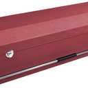 Car Trunk Organizer for Honda CR-V 2017-2022, Collapsible Sturdy Trunk Storage Container with Lid and Handle Large Leather Car Trunk Storage (Red,39.7 x 11.4 x 12.2in)