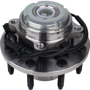PAROD 515020 Front 4WD Wheel Bearing & Hub Assembly Compatible with 2000-2002 Ford Excursion, 1999-2004 Ford F-250 Super Duty 1999-2004 Ford F-350 8Lugs w/ABS