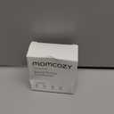 Momcozy Flange Insert 19mm Compatible with 24mm Flange/Shield of Most Pumps, Fit for Momcozy S9Pro/S12Pro/S12Pro-Quick Replacement Accessories, 4PCS 19mm (Transparent)